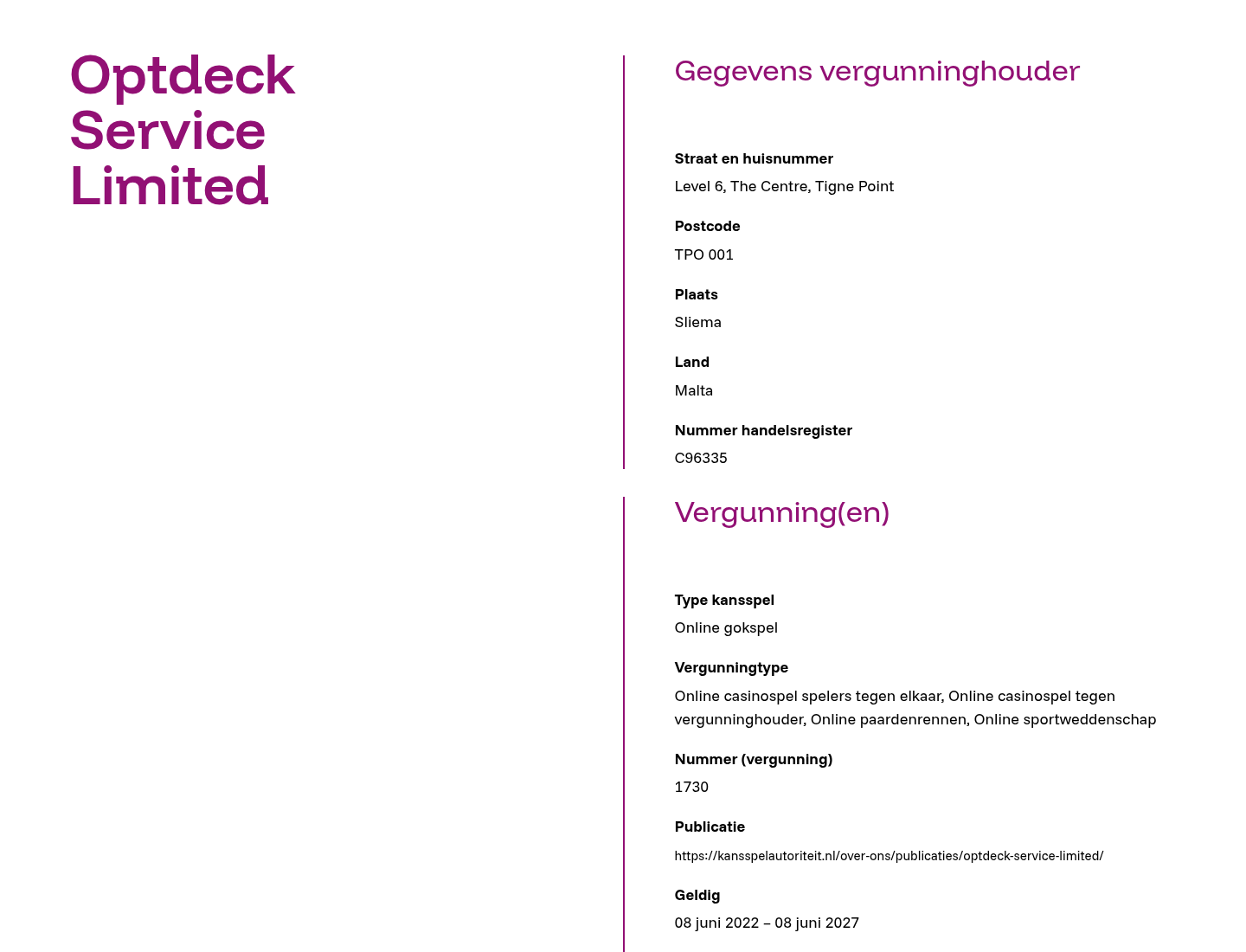 Kansspelwijzer-record voor Unibet Nederland